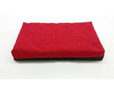 Sitzkissen / Kniekissen aus Viscoschaum (Indoor & Outdoor) rot