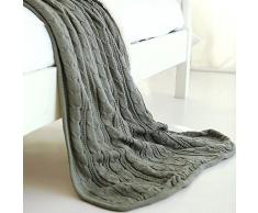 MZMZ-Einfachheit und kaschmir cashmere Decken aus Gewirken Freizeitaktivitäten Klimaanlage-napping Teppich Teppich Teppich Auto , Decke,1.125 x 185cm