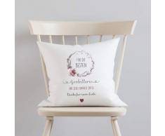 Kissen mit Spruch „Für die besten Großeltern …” I zum Kuscheln und als Deko I liebevolles Geschenk als Dankeschön, zum Geburtstag, zu Weihnachten und Anderen Anlässen