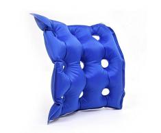 pad Luft Sitzkissen Anti-Dekubitus Aufblasbare Für Rollstuhl Und Tag Für Tag Verwenden (Blau) 25X25CM HOJZ