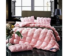 Xyfw Daunenbettdecke/Steppdecke mit Gänsefedern, Kingsize-Bett, enthält 95% Daunen,160 * 210CM（2.5kg）