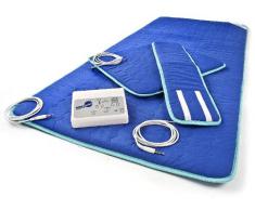 Magnetfeldtherapie Theramag Kunstleder Großes Set mit Kissen und Knie/Armmanschette