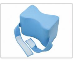 Bein-Zwischenpolster mit Klettband, Lagerungshilfe, Lagerungskissen, Kniekissen mit Fixierband *Top-Qualität zum Top-Preis*