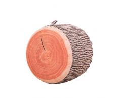 eTACH Camping & Wandern Camping Möbel Cartoon Obst Plüsch Aufblasbarer Sitz Sofa Stuhl Durable Tragbar Outdoor Camping Stuhl Aufblasbare Hocker Fußstütze Kissen für Home Office Yoga, Baumstumpf