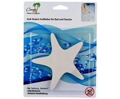 cocofy Anti-Rutsch Sticker für Dusche und Badewanne | transparent | Seestern Anti Rutsch Aufkleber auch für Kinder | Ø 11 cm | 6-Pack