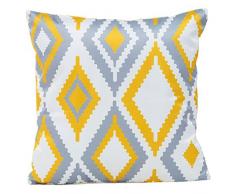 Nunubee Kissenbezug Simulation Seide Geometrie-Serie Skandinavische Wohnzimmer deko Kissen Autodekoration Sofa Cover,Simulation Seide 3 45x45cm