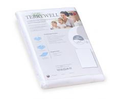 CelinaTex Terrywell Matratzenschoner 70 x 140 cm Frottee Matratzenschutz TPU-Membrane Unterbett wasserdicht Bettauflage