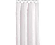 Bestlivings Blickdichte Gardine mit Schlaufen (140x245 cm/Weiß), in vielen Variationen