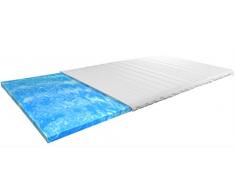 AM Qualitätsmatratzen - Gelschaum-Topper 140x200cm mit RG 50 - Weiche & anpassungsfähige Matratzenauflage - Qualität Made in Germany - Gel-Topper 140 x200