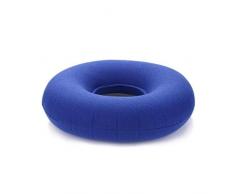 HUADUO 1PC Air Inflatable Sitzkissen Ringförmig Anti-Dekubitus Aufblasbare Stuhlmatte Kissen Massage Anti Dekubitus Pad Pad, Marineblau