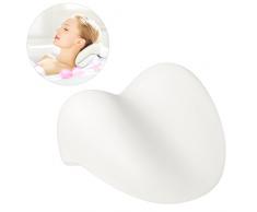 HEALIFTY Badewannenkissen - Spa Badewannenkissen mit Kopf- und Nackenstütze - Super weich - Nicht Schwimmend, Antibakteriell, Schnell trocknend, Rutschfest - Passt in die Meisten Wannen