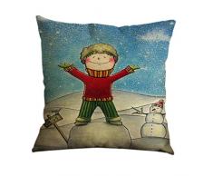 Amybria Kissenbezug Dekokissen Fall Startseite Sofa Kissenbezug Weihnachten Leitmotiv 5