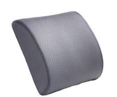 lennonsi Stützkissen Lendenwirbelsäule Memory-Schaumstoff Lordosekissen für Zuhause, Büro, Auto, Reisen Ergonomisches Rückenstützkisseen lindert Rücken