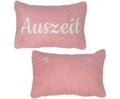 HOMELEVEL Badewannenkissen Bedruckt Relaxkissen Kissen Wellnesskissen Kissen Körnerkissen Badewannen Auszeit Rose