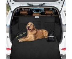 Focuspet Hundedecke Kofferraum, 185x105x45CM Hundedecke Auto Kofferraumschutz Wasserdicht und Kratzfest Autoschondecken für Hunde Kofferraumdecke Auto Schondecke