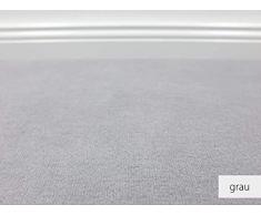 Teppichboden Auslegware Vorwerk Bijou UNI Grau Muster