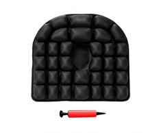 househome 3D Aufblasbares Sitzkissen Rollstuhl Sitzkissen Anti-Rutsch-Autositzkissen Büro Dekompression Sitzkissen Atmungsaktive Hämorrhoiden Kissen