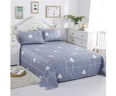 LIAIHONG Verdickte Baumwollbettwäsche, weiche und Bequeme Leinenbettwäsche aus Köper, Stil 8, 270 * 230 cm