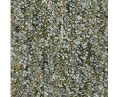 BODENMEISTER BM72269 Teppichboden Auslegware Meterware Schlinge meliert 200, 300, 400 und 500 cm Breit, verschiedene Längen, Variante:, grün, 4 x 2 M