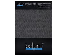 bellana® AQUA Jersey Multifunktions-Spannbettlaken für Wasserbetten in Normal- und Übergrößen, 140-160x200-220 cm in anthrazit