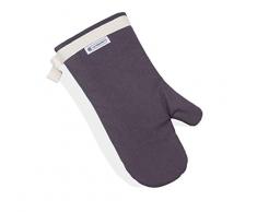 Le Creuset Ofenhandschuh mit extra langem Ärmel, Einheitsgröße, Perlgrau, Baumwoll-Canvas