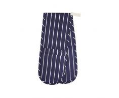 Kitchen Craft Topfhandschuhe, blau gestreift