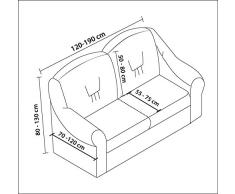 My Palace 2 Sitzer Sofabezug Sofahusse Sofaüberwurf Couchbezug Sofaschoner Couchschoner. 2-Sitzer Schutzbezug.