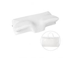 MARNUR Nackenstützkissen Kissen Nackenstützkissen ergonomisches Kopfkissen Memory-Schaum Kissen(Memory Foam) für Seitenschläfer Rückenschläfer und Bauchschläfer +waschbare Kisseneinzug