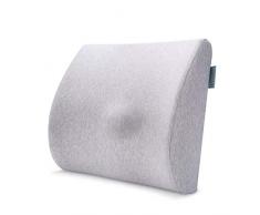 RECCI Rückenkissen, Memory Foam Lendenkissen, Stützkissen für Bürostuhl, Auto, Sofa