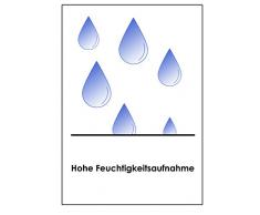 biberna 808422 Molton Matratzenauflage 90 x 190 cm - 100 x 200 cm, natur