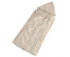 KINTRADE Newborn Warm Swaddle Wrap Schlafsack Infant Baby Boy Girl Strick Häkeldecke
