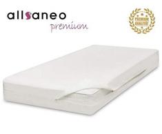 allsaneo Premium Encasing Matratzenbezug 100x200x20 cm, Allergiker Bettwäsche extra weich und leicht, Anti-Milben Zwischenbezug für Matratze