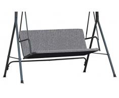 Ferocity Universale Abdeckung für die Sitze der Hollywoodschaukel Garten-Schaukel Sitzpolsterbezug Sitzbezug Sitzflachenbezug Schaukelauflage Größe 100 x 138 Flachs [101]