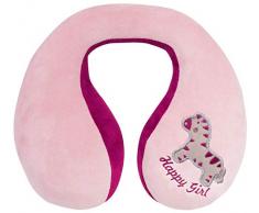 Zebra Nackenrolle Nackenhörnchen rosa