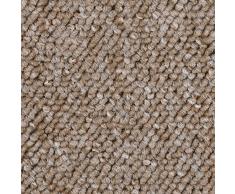 BODENMEISTER BM72392 Teppichboden Auslegware Meterware Schlinge beige 400 und 500 cm breit, verschiedene Längen, Variante: 2,5 x 4 m