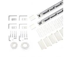 Ventanara Oberschiene Lamellenvorhang inklusive Zubehör 250 cm