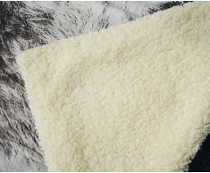 SIDCO Kuscheldecke Wolf Plüschdecke Pelzdecke Printdesign Couchdecke Tier Tagesdecke