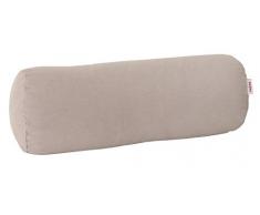 beties „Wunschton“ Nackenrollen Bezug ca. 15x40 cm Kissenhülle in großer Sortiments- und Größenauswahl idealer Uni Begleiter für In & Outdoor (Taupe)