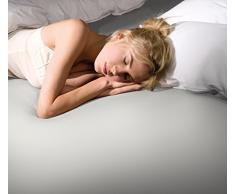 Bella Gracia Spannbettlaken 90/190 - 100/220 (1000) Weiss