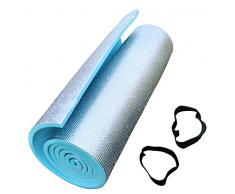 IEAST Thermomatte Picknick-Kissen-Matten-Auflage Verdickte Einseitig Aluminium Film Outdoor-Camping-Picknick-Matte Yoga-Matte,