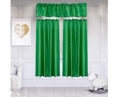 Vorhang Gardinen Blickdicht mit Ösen Blackout Vorhang Verdunkelungsvorhänge Schlafzimmer Schal Winddicht mit Vorhang aufhängen für Badezimmer Balkon Büro 3 Stücke Set 100 x 70cm-