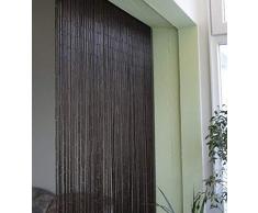 Bambusvorhang Türvorhang Dekovorhang Modell Saigon Classic 99 Stränge 90cm x 200cm mit Aufhängeleiste