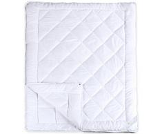 aqua-textil Soft Touch 4 Jahreszeiten Bettdecke 200 x 240 cm Steppdecke atmungsaktiv Decke Winter Sommer