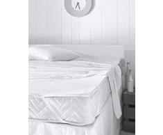 Mixibaby Matratzenschoner Matratzenauflage Wasserundurchlässige Matratzenbezug Inkontinenzauflage wasserdichte Molton, Maße:120cm x 200cm, Produkt-Art:4 Ecken Gummi