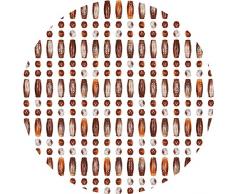 GDMING- Perlenvorhang Türvorhang Dichte Acrylperlen Kettenplatten Raumteiler Fadenvorhang Wandplatte Zum Party Türöffnung Dekoration, Anpassbar (Color : Brown, Size : 149 Strands 120x200CM)