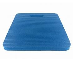 Ergobasis Sitzkissen für Kinder in Blau - Iso-Thermokissen für Kindergarten, Wandertag, Naturtag, Spielplatz, Outdoor - ca. 24 x 24 x 1.5 cm …