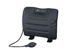 Sit-Back Air Rückenstützkissen Leder schwarz