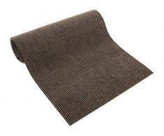 Schmutzfangläufer MAGNUM in Meterware – Braun, 200x150cm ✓ Rutschfest ✓ Robust ✓ Pflegeleichter Schmutzfangteppich | Effektiver Küchen-Läufer, Schmutzläufer | Schwere Eingangsmatte, Sauberlaufmatte | Schmutzfangmatte