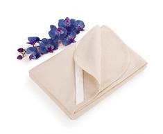 Blumtal Molton Matratzenschoner 90 x 200-100% Baumwolle, Atmungsaktive Premium Matratzenauflage, Natur