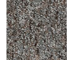 Teppichboden Auslegware Meterware Schlinge meliert grau braun 200, 300, 400 und 500 cm breit, verschiedene Längen